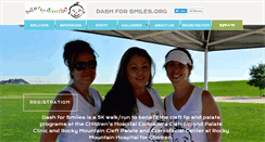 Desktop Screenshot of dashforsmiles.org